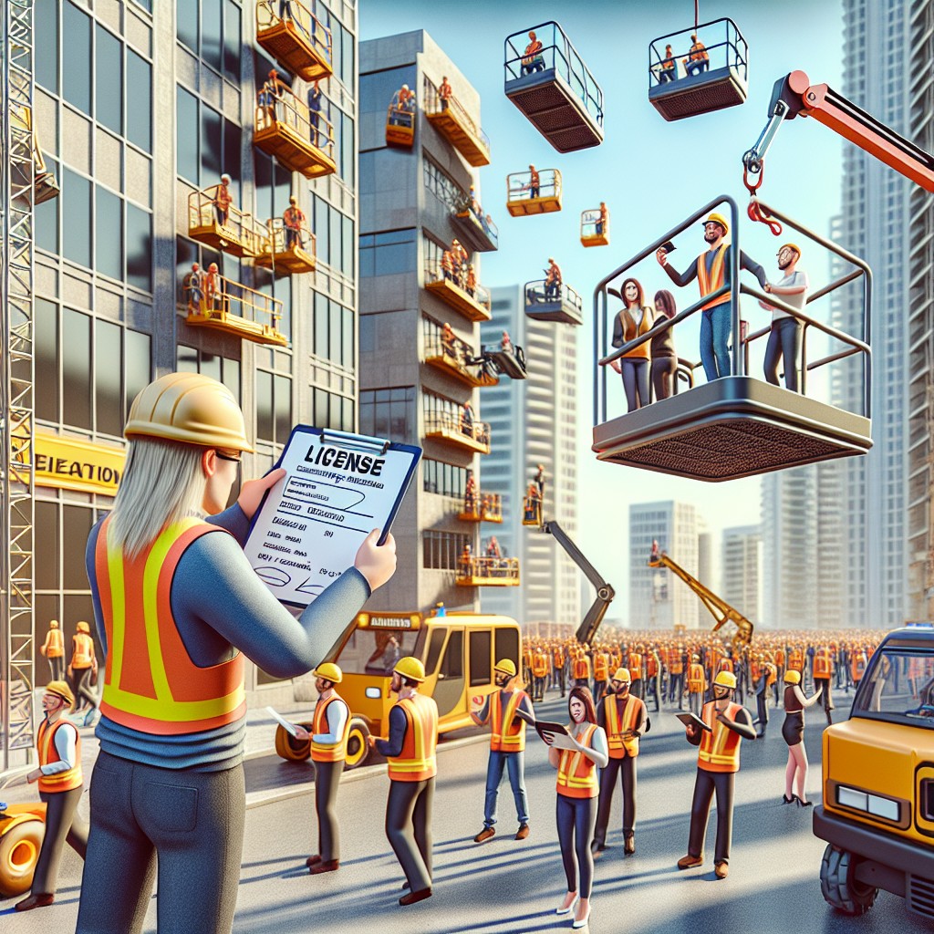 Czy potrzebne są specjalne uprawnienia do obsługi podestów ruchomych?